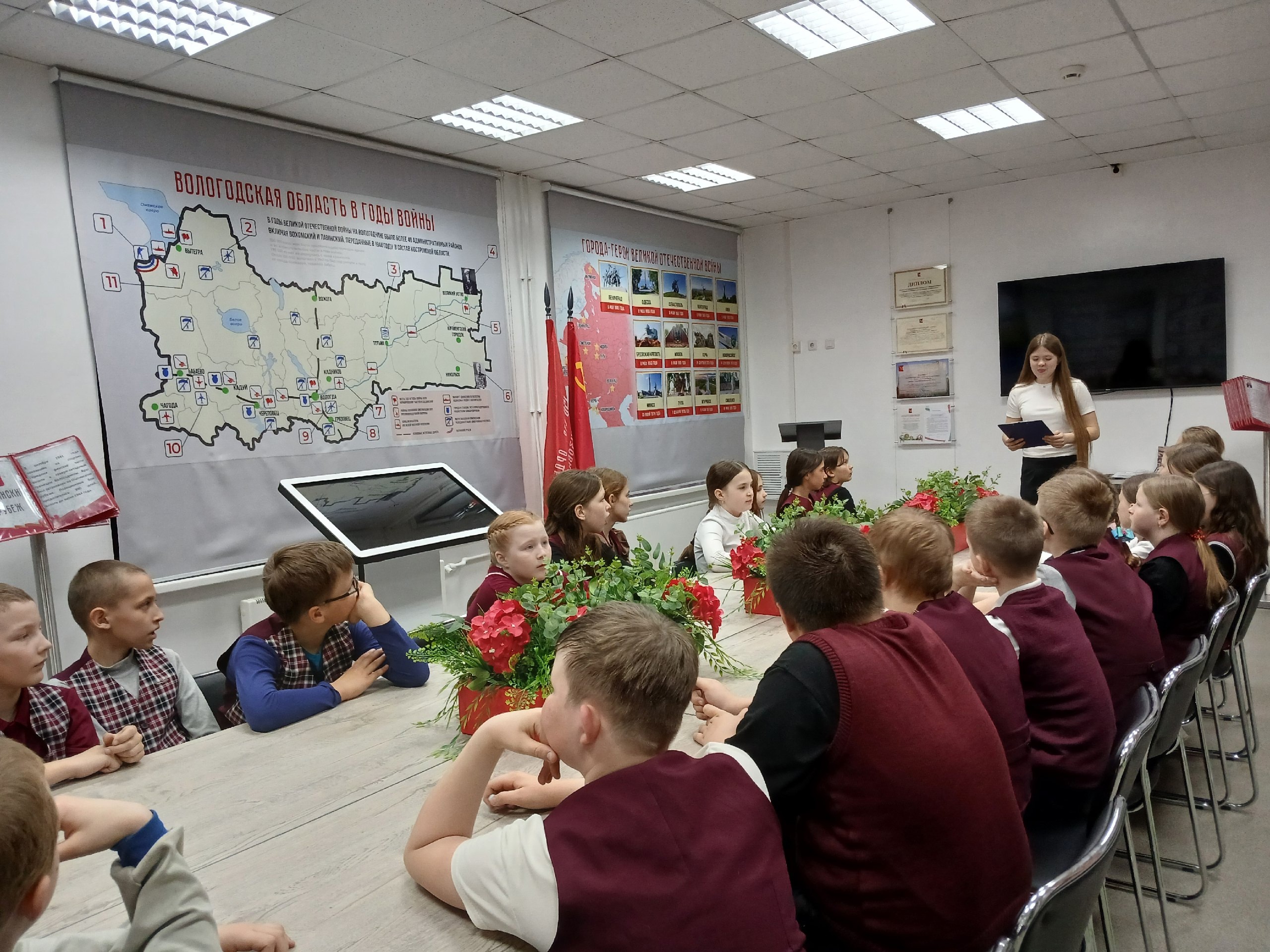 Открытие  экспозиции, посвященной 80-летию Победы в Великой Отечественной войне!.